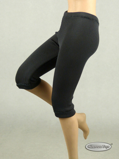 Nouveau Toys 1/6 Scale Female Black Exercise Yoga Pants